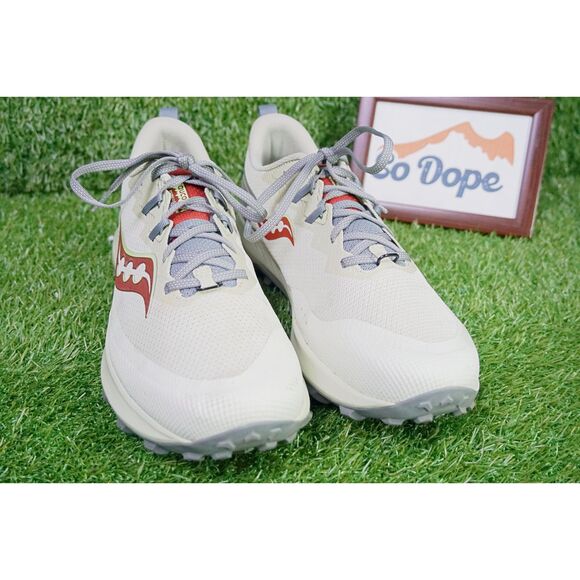 Saucony Peregrine 14 'Stone Cinder' Trail Running Shoe- Men's Size 12.5 - Picture 6 of 7